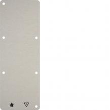 Hager Bodenplatte für AP-Rahmen 3fach 82x225mm