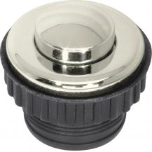 Hager Drucktaster Chrom glänzend, System TS