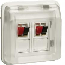 Hager Lautsprecherdosen-Einsatz 2F W.1 pw