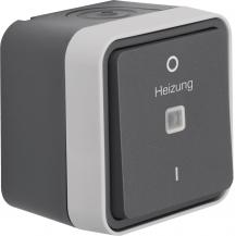 Hager Kontroll-Ausschalter 2p Heizung W.1 gr