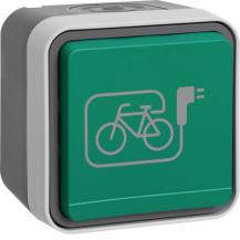 Hager Steckdose m SK-S grüner KD E-Bike W.1 gr