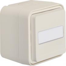 Hager Steckdose SCHUKO m KD u BF AP W.1 pw