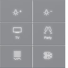Hager Aufs. KNX Tsens 6f Bel. A.x/C.x tit met