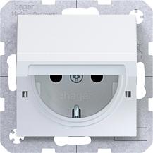Hager Stkd SCHUKO KLD EHBS A.x/C.x lweiß matt