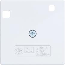 Hager Zentralplatte f. FI-Schalt A.x/C.x lw gl