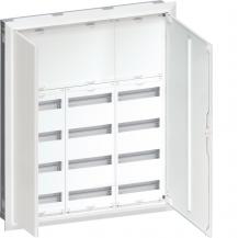 Hager Feldverteiler UP 144PLE, mit Abd. (150mm), IP30, SKII, Nischemaße 957x815x