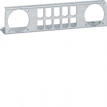 Hager Patchpanel für 10xRJ45+2x Integro flow