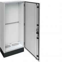 Hager Schrank, univers, IP55/II, 1850x550x275mm + 200mm Sockel, für Verteilersys