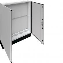 Hager Schrank, univers, IP55/I, 1850x1300x275 mm + 200 mm Sockel, für Verteilers