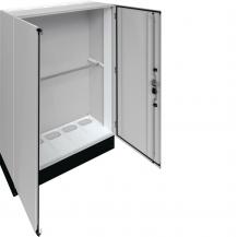 Hager Schrank, univers, IP55/I, 1850x1300x400 mm + 200 mm Sockel, für Verteilers