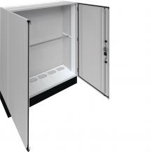 Hager Schrank, univers, IP55/I, 1850x1550x400 mm + 200 mm Sockel, für Verteilers