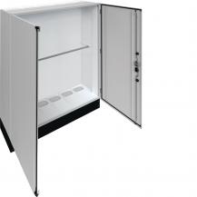 Hager Schrank, univers, IP55/II, 1850x1550x400mm + 200mm Sockel, für Verteilersy