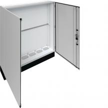 Hager Schrank, univers, IP55/II, 1850x1550x275mm + 200mm Sockel, für Verteilersy