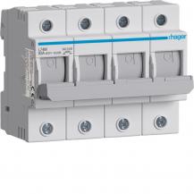 Hager Lasttrennschalter D02, 4polig 63A