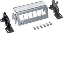 Hager Patch-Panel,universal,Keystone,6x,leer