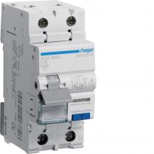 Hager FI-LS 1P+N 10kA C-16A 10mA Typ A