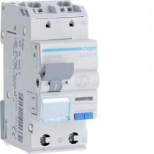Hager FI-LS 1P+N 6kA C-16A 10mA Typ A QC