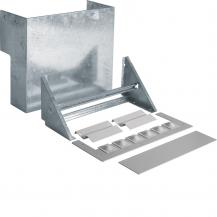Hager Wandkonsole, Größe 1, mit Abdeckplatte