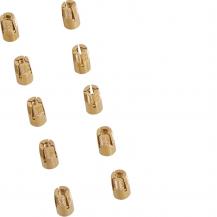 Hager Innengewindebuchse M6 x 12,5 mm, 10 Stk.