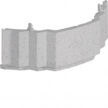 Hager Frontblende,Ersatz,runde Säule,H:1350mm