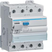 Hager FI-Schalter 4P 10kA 25A 30mA Typ A