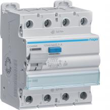 Hager FI-Schalter 4P 10kA 125A 500mA Typ A