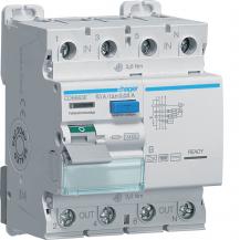Hager Fehlerstromschutzschalter / FI-Schalter, 4-polig, 10kA, 63A, 30mA, Typ B