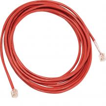 Hager Patch-Leitung RJ12 für LMN,rot,10m
