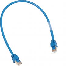 Hager Patch-Leitung RJ45 für WAN,blau,5m