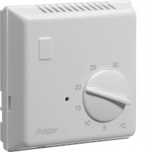 Hager Raumthermostat,Bimetall,m.Schließerkont.