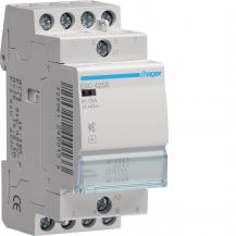 Hager Brummfreies Schütz / Schaltschütz, Reiheneinbau, 25A, 4S, 230V AC