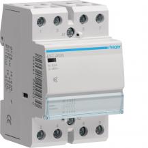 Hager Brummfreies Schütz / Schaltschütz, 63A, 4S, 230V AC