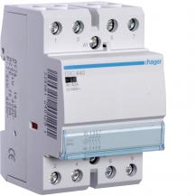Hager Schütz / Schaltschütz in Kompaktbauweise, 40A, 4S, 230V AC