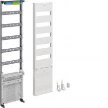 Hager Verteilerfeld, univers Z, Höhe 1050mm, 5-reihig, 1-feldig, mit APZ unten
