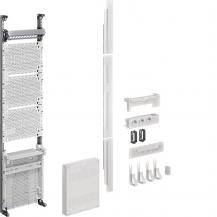 Hager Multimediafeld Telekommunikation, univers Z, H:1050mm, 1-feldig, mit APZ u