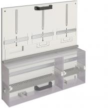 Hager Zählerwechselplatte, Zählertafel Zubehör, Größe 3, 2/3 VNV- und 1/3 Kunden