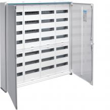 Hager Feldverteiler AP, univ., IP44, SKII, 336PLE, 1100x1050x161 mm, QuickConnec