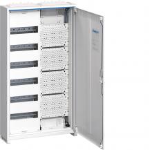 Hager Feldverteiler AP, IP31, SKII, 72 PLE + Mediafeld, geschlitzte Tür, 950x550