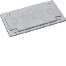 Hager LEF,univers,metrisch, 6x M25 + 2x M25/32
