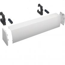 Hager Kabelrangierkanal, 3-feldig, aufsteckbar, HxBxT 176 x 800 x 135mm, reinwei