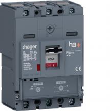 Hager Leistungsschalter h3+ P160 TM 3x63A 25kA