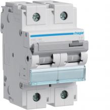 Hager LS-Schalter 2 polig 15kA C-100A 3M