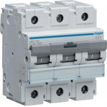 Hager LS-Schalter 3 polig 15kA C-100A 4.5M