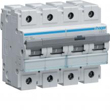 Hager LS-Schalter 4 polig 15kA C-80A 6M