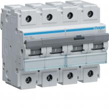 Hager LS-Schalter 4 polig 15kA C-100A 6M