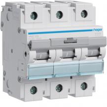 Hager LS-Schalter 3 polig 15kA D-125A 4.5M