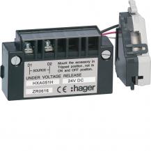 Hager U-Auslöser verz. 24VDC (x/P160-P250)