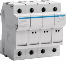 Hager Sicherungselement 3P+N 25A L32 4M