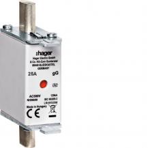 Hager NH-Sicherung NH000 gG 500V 25A K-Melder