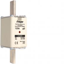 Hager NH-Sicherung NH1 gG 690V 125A K-Melder